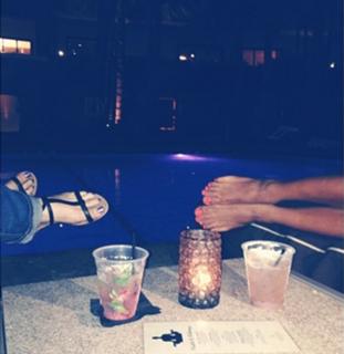 Trace Lysette feet photo 15
