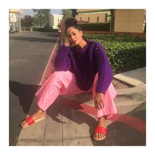 Tracee Ellis Ross feet photo thumbnail