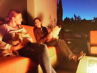 Tricia Helfer feet photo thumbnail