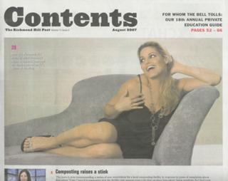 Trish Stratus feet photo thumbnail