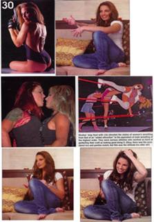 Trish Stratus feet photo thumbnail