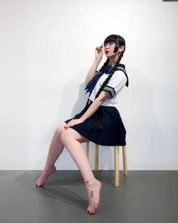 Tsukishiro Himari feet photo thumbnail