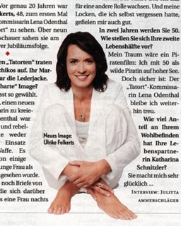 Ulrike Folkerts feet photo 2