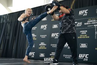 Valentina Shevchenko feet photo thumbnail