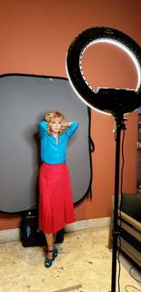 Valeria Golino feet photo thumbnail