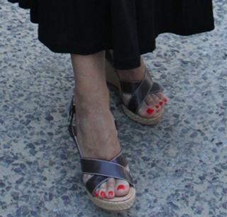Valérie Trierweiler feet photo 14