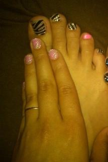 Vanessa Morgan feet photo thumbnail
