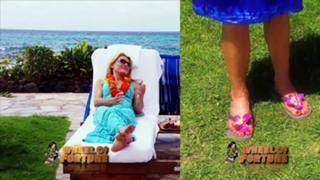 Vanna White feet photo thumbnail