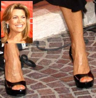 Vanna White feet photo thumbnail