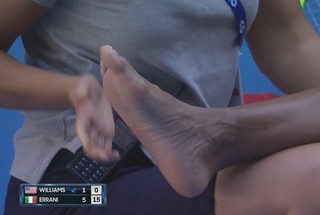 Venus Williams feet photo thumbnail