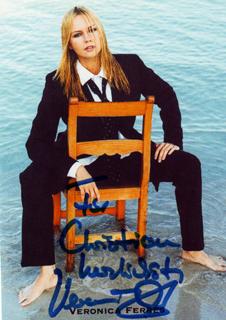 Veronica Ferres feet photo thumbnail