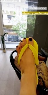 Vicky Hatzivasileiou feet photo 3
