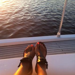Vicky Koulianou feet photo 7
