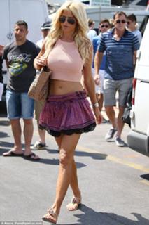 Victoria Silvstedt feet photo thumbnail