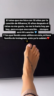 Violeta Mangriñán feet photo 1
