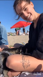 Violett Beane feet photo thumbnail