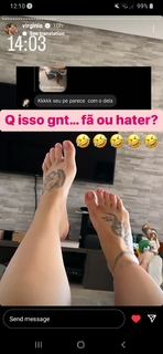 Virginia Fonseca feet photo thumbnail