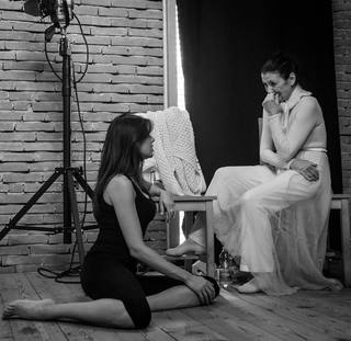 Virginia Raffaele feet photo thumbnail