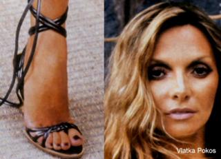 Vlatka Pokos feet photo 11