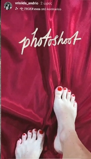 Vrisiida Andriotou feet photo 7