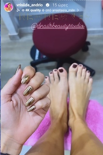 Vrisiida Andriotou feet photo 9