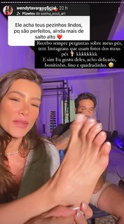 Whendy Tavares feet photo thumbnail