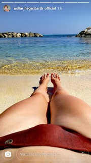 Wolke Hegenbarth feet photo thumbnail