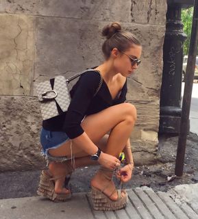 Xenia Tchoumitcheva feet photo 15