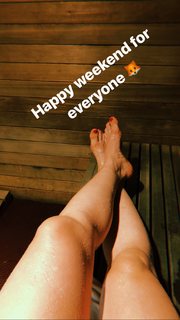 Yana Kunitskaya feet photo 3