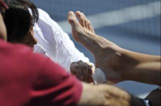 Yanina Wickmayer feet photo 1