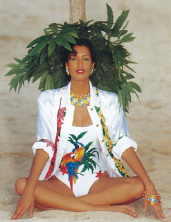 Yasmeen Ghauri feet photo 6