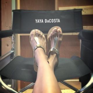 Yaya DaCosta feet photo thumbnail