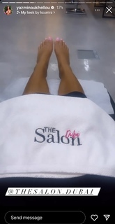 Yazmin Oukhellou feet photo 6
