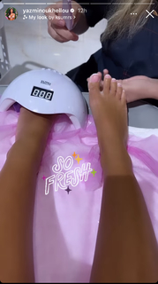 Yazmin Oukhellou feet photo 5