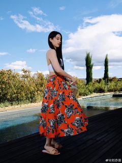 Yifei Liu feet photo 8
