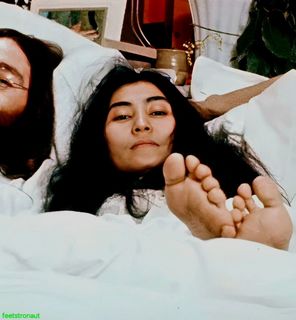 Yoko Ono feet photo 3