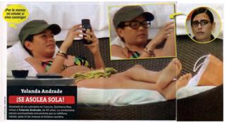 Yolanda Andrade feet photo 3