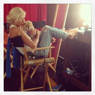 Yolanda Hadid feet photo 2