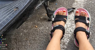 Yoo 'Jinnytty' Yoonjin feet photo thumbnail