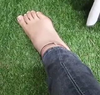 Yoo 'Jinnytty' Yoonjin feet photo thumbnail