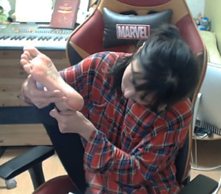 Yoo 'Jinnytty' Yoonjin feet photo thumbnail