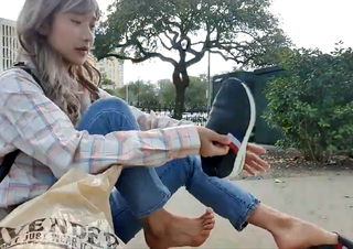 Yoo 'Jinnytty' Yoonjin feet photo thumbnail