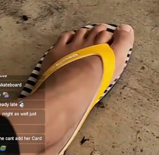 Yoo 'Jinnytty' Yoonjin feet photo thumbnail