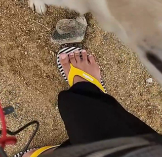 Yoo 'Jinnytty' Yoonjin feet photo thumbnail