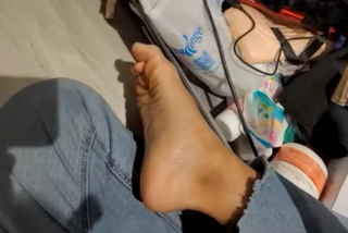 Yoo 'Jinnytty' Yoonjin feet photo thumbnail