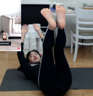 Yoo 'Jinnytty' Yoonjin feet photo thumbnail
