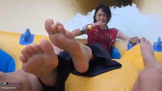 Yoo 'Jinnytty' Yoonjin feet photo thumbnail