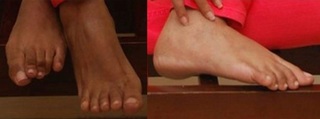 Yureni Noshika feet photo 3
