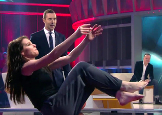 Yvonne Catterfeld feet photo thumbnail