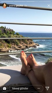 Yüsra Geyik feet photo 3